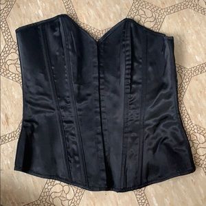 3/$30 Black corset SZ Sm